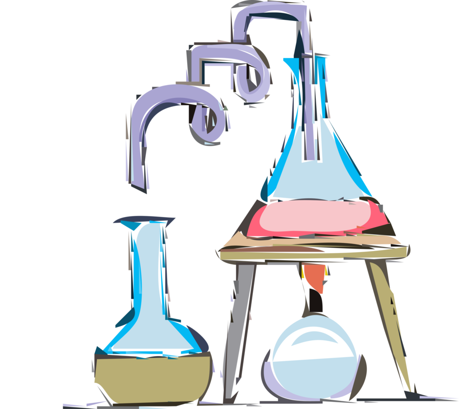 Clip Art Clipart Laboratory Clip Art - Chemistry Lab Chemistry Clipart - Png Download (900x803), Png Download