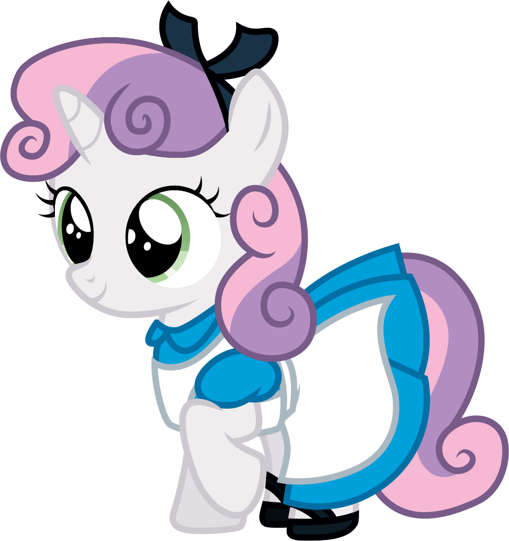 Clip Art Stock Alice Drawing Cute - Sweetie Belle Alice - Png Download (1001x1063), Png Download