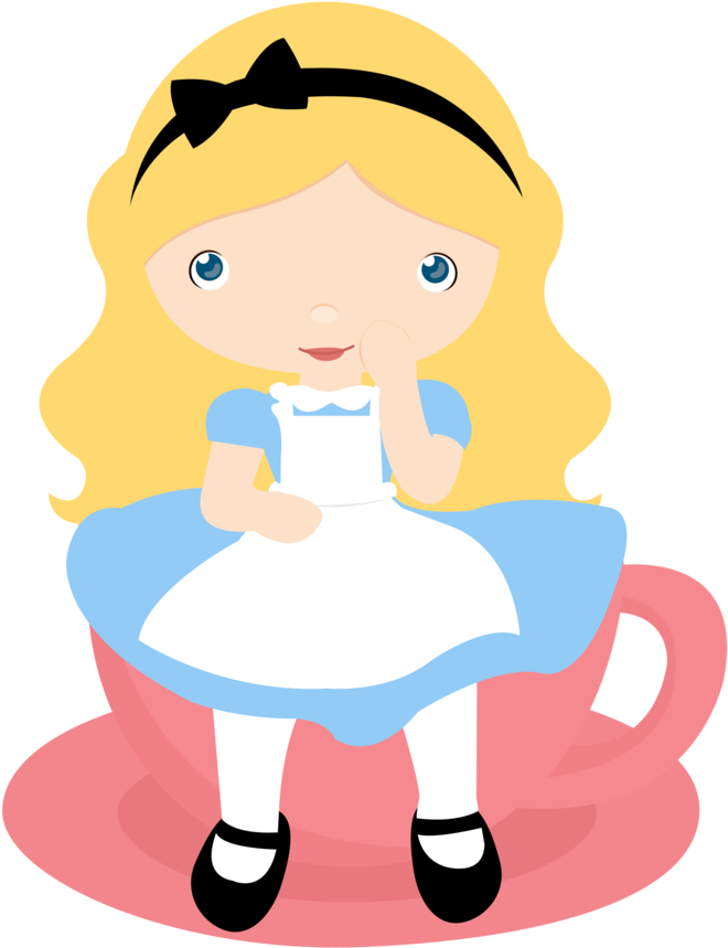 Alice In Wonderland Clipart, Alice In Wonderland Doll, - Alicia En El Pais De Las Maravillas Bebe - Png Download (705x900), Png Download