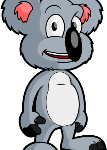 Koala Bear Clipart Animated - Clip Art - Png Download (640x480), Png Download