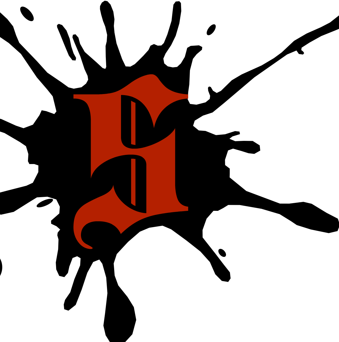 When It Sucks It Blows - Orange Paint Splatter Transparent Clipart (1185x1197), Png Download