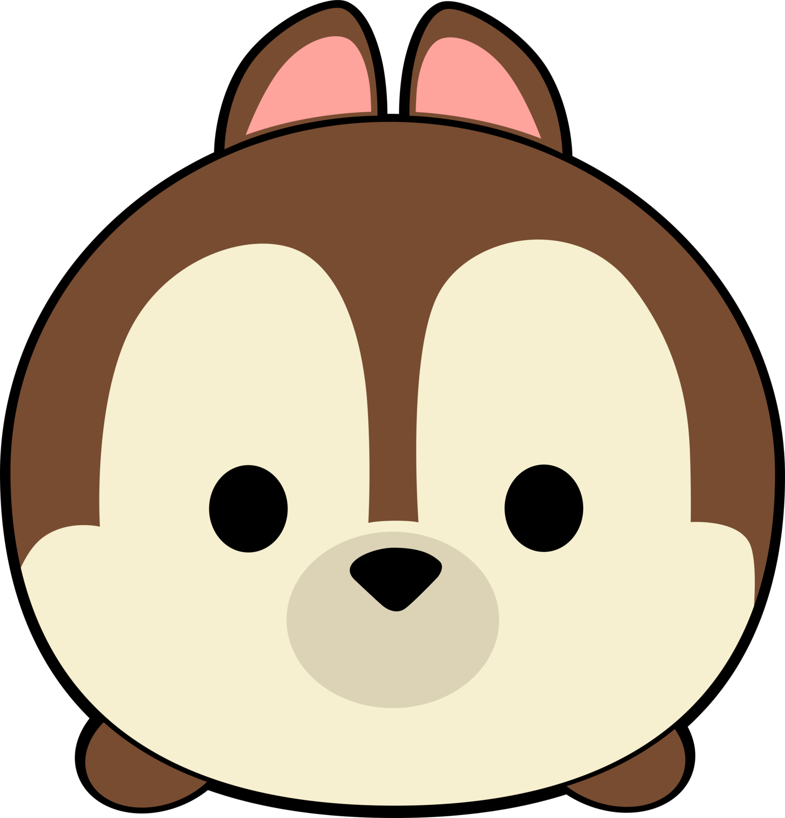 Dalmatian Clipart Tsum Tsum - Disney Tsum Tsum Clip Art - Png Download (1540x1604), Png Download