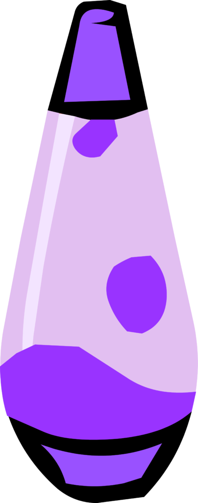 Purple Lava Lamp - Lava Lamp Clipart Png Transparent Png (404x1023), Png Download