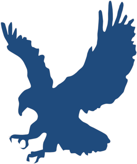 Blue Eagle Clipart (600x562), Png Download