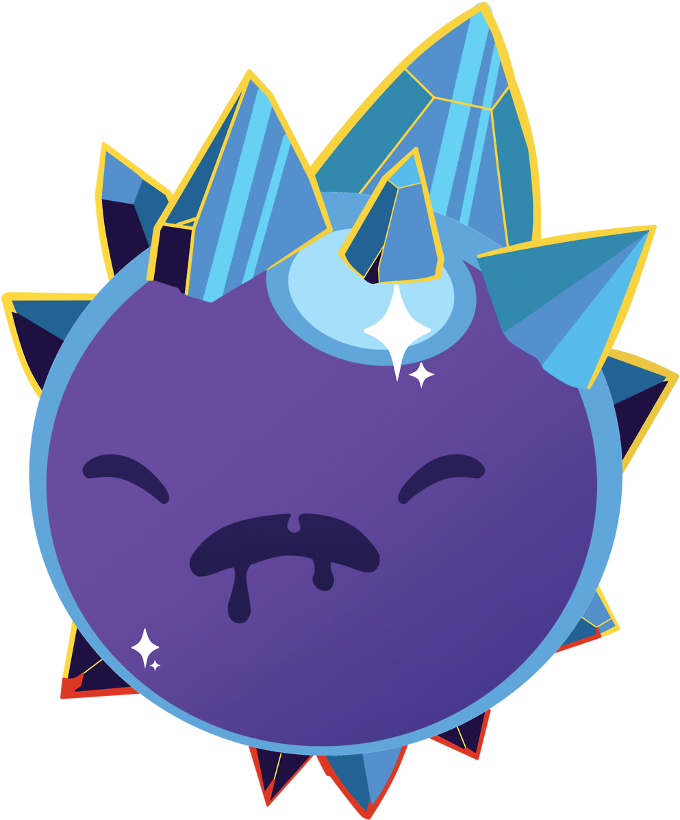 Saber Slime Clipart (1280x1280), Png Download