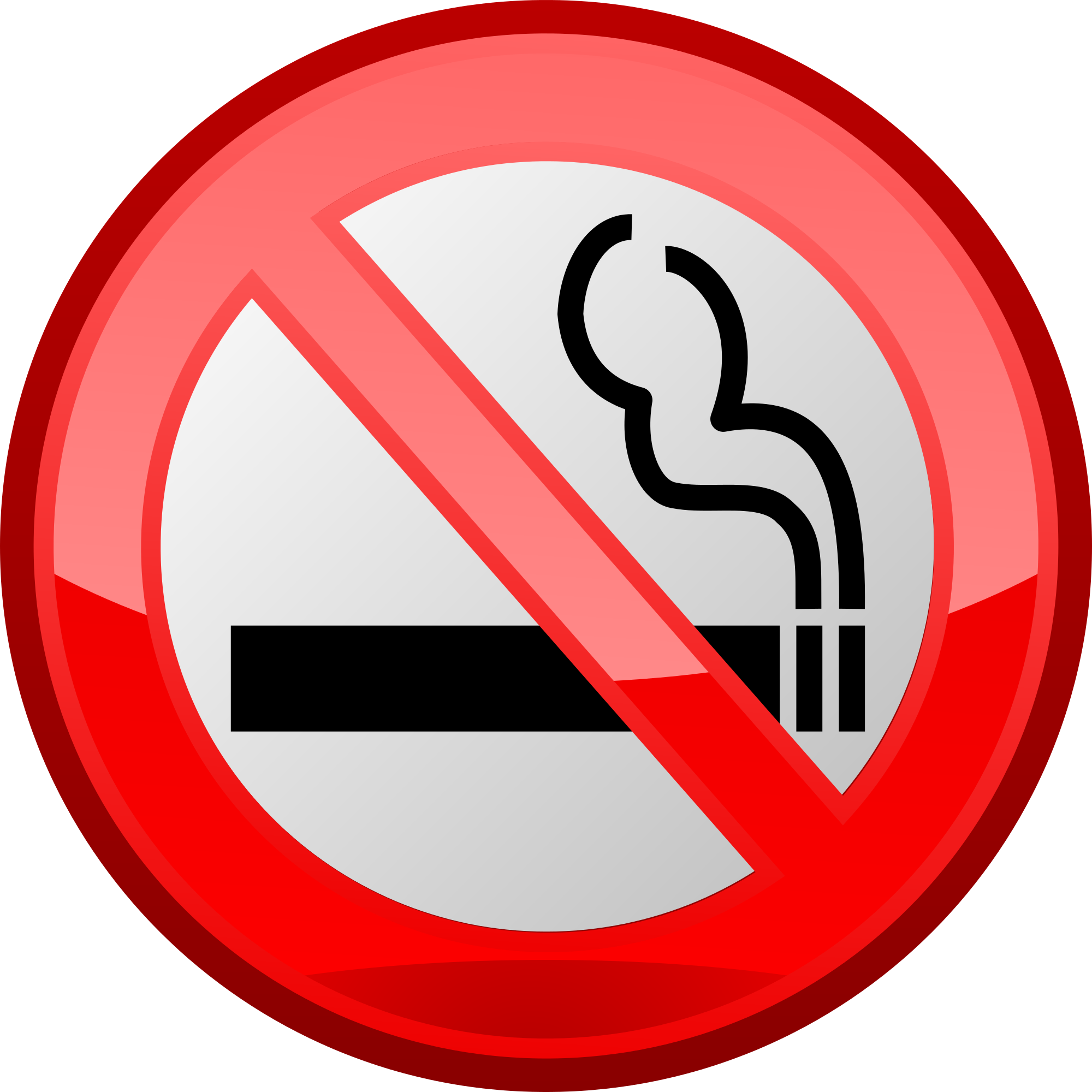 No Smoking Nuvola - No Smoking Clipart (768x768), Png Download
