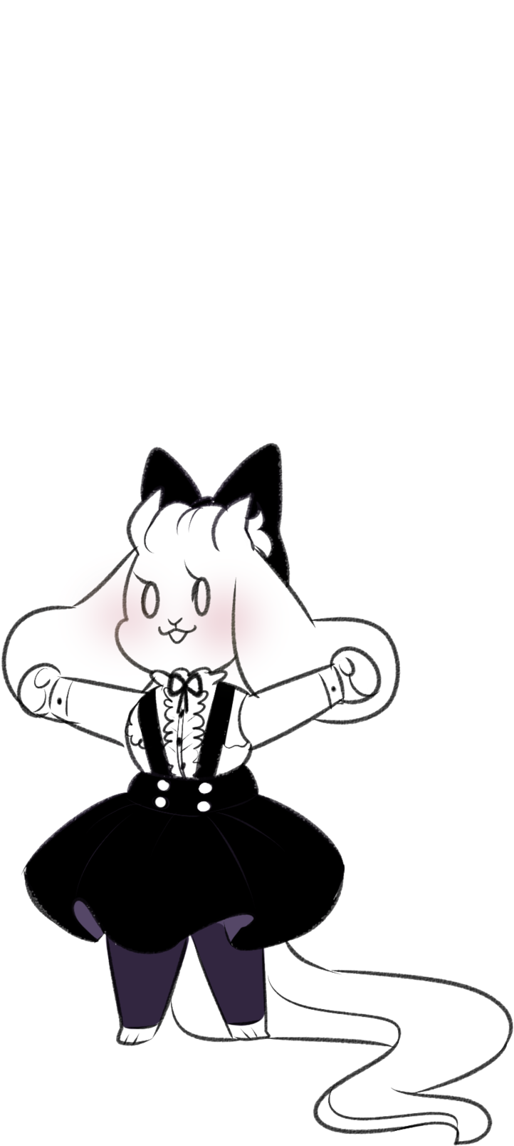 Lookit Me I'm In A New Dress Wootwoot Bonus Click - Cartoon Clipart (1280x1792), Png Download