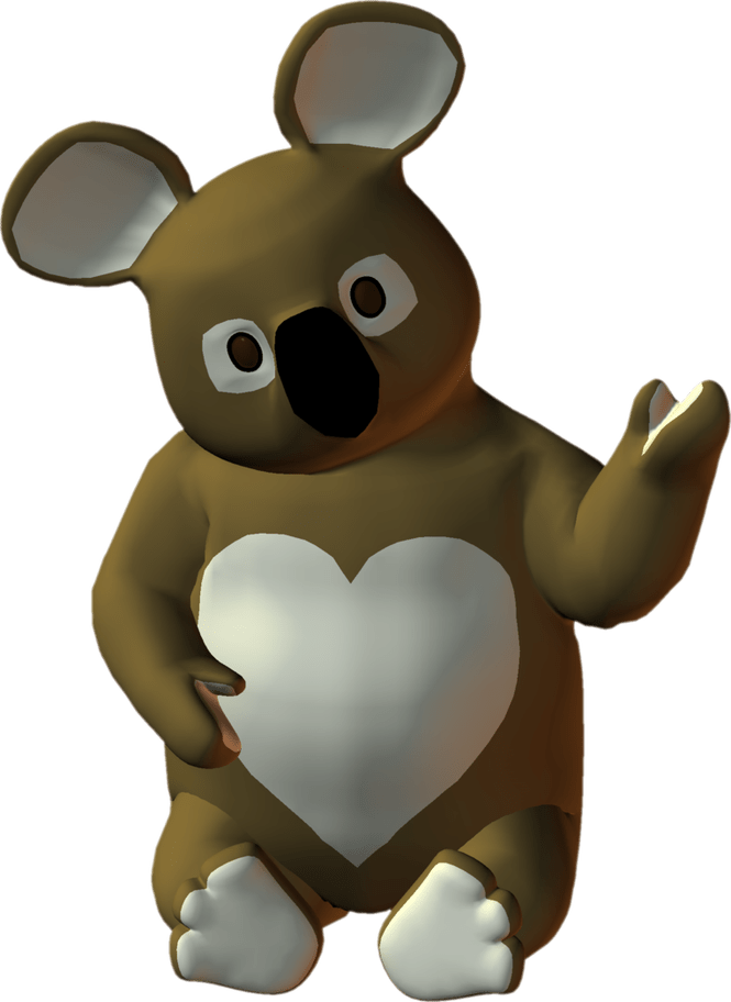 Koala Bear Clipart Cute - Clip Art - Png Download (665x912), Png Download