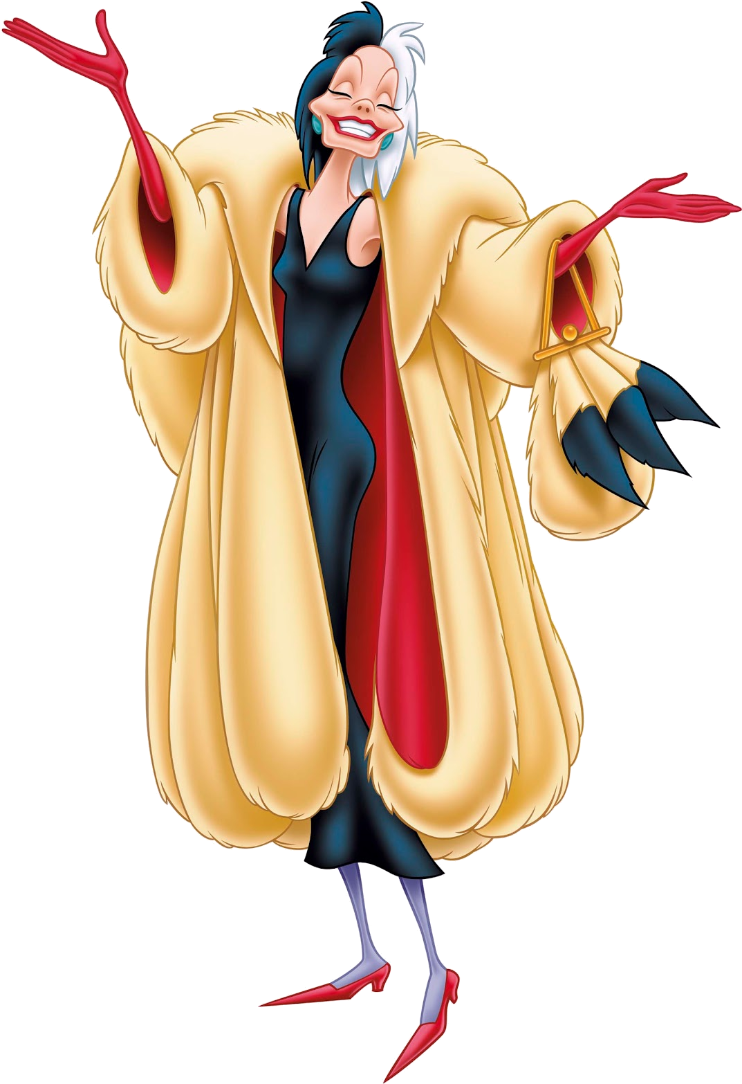 Roger 101 Dalmatians Clip Art - Disney Cruella De Vil - Png Download (1091x1600), Png Download