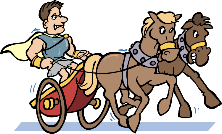 Wheel Clipart Ancient - Cartoon - Png Download (750x455), Png Download