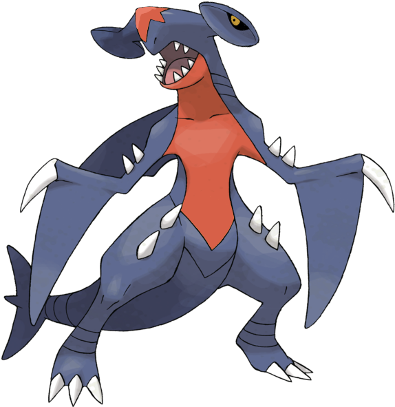 Bleck - Pokemon Garchomp Clipart (600x600), Png Download