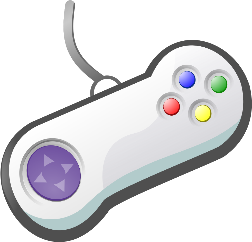 Game Controller Clip Art Game Controller Clip Art - Video Games Clip Art - Png Download (600x576), Png Download