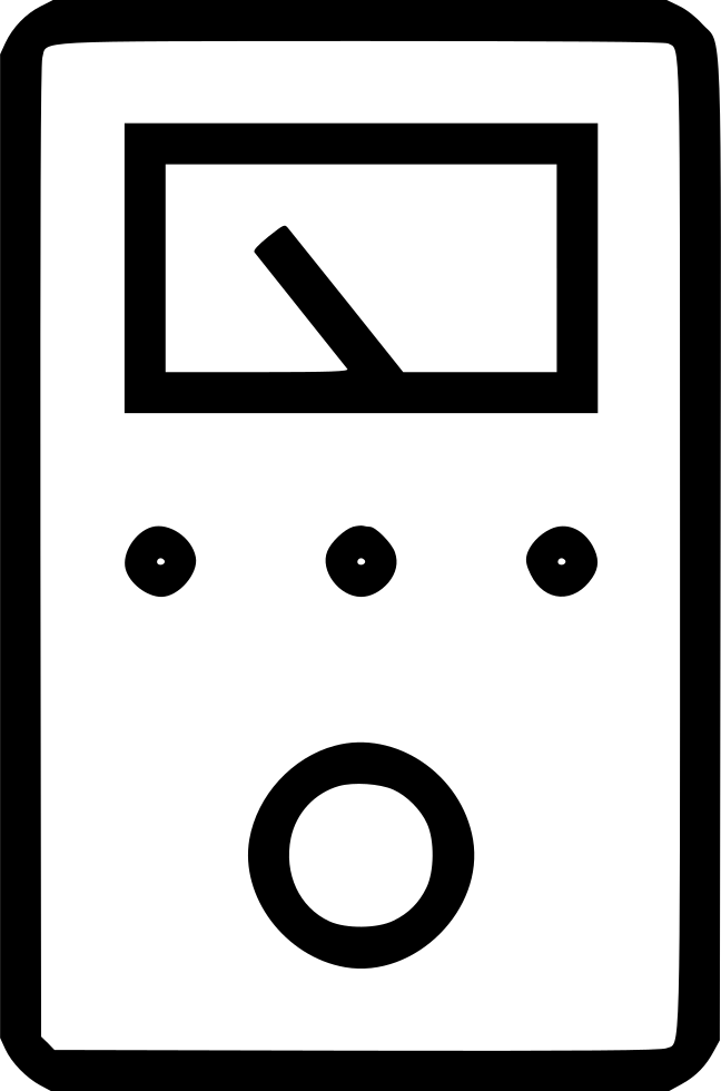 Metal Detector Multimeter Voltmeter Svg Png Icon Free - Acceptance Testing Clipart (648x980), Png Download