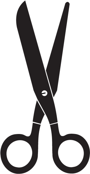 Delicate Pottery Cliparts - Scissors - Png Download (597x597), Png Download