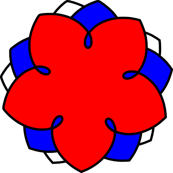 Flower Color Edit Clip Art At Clker - Poppy - Png Download (594x595), Png Download