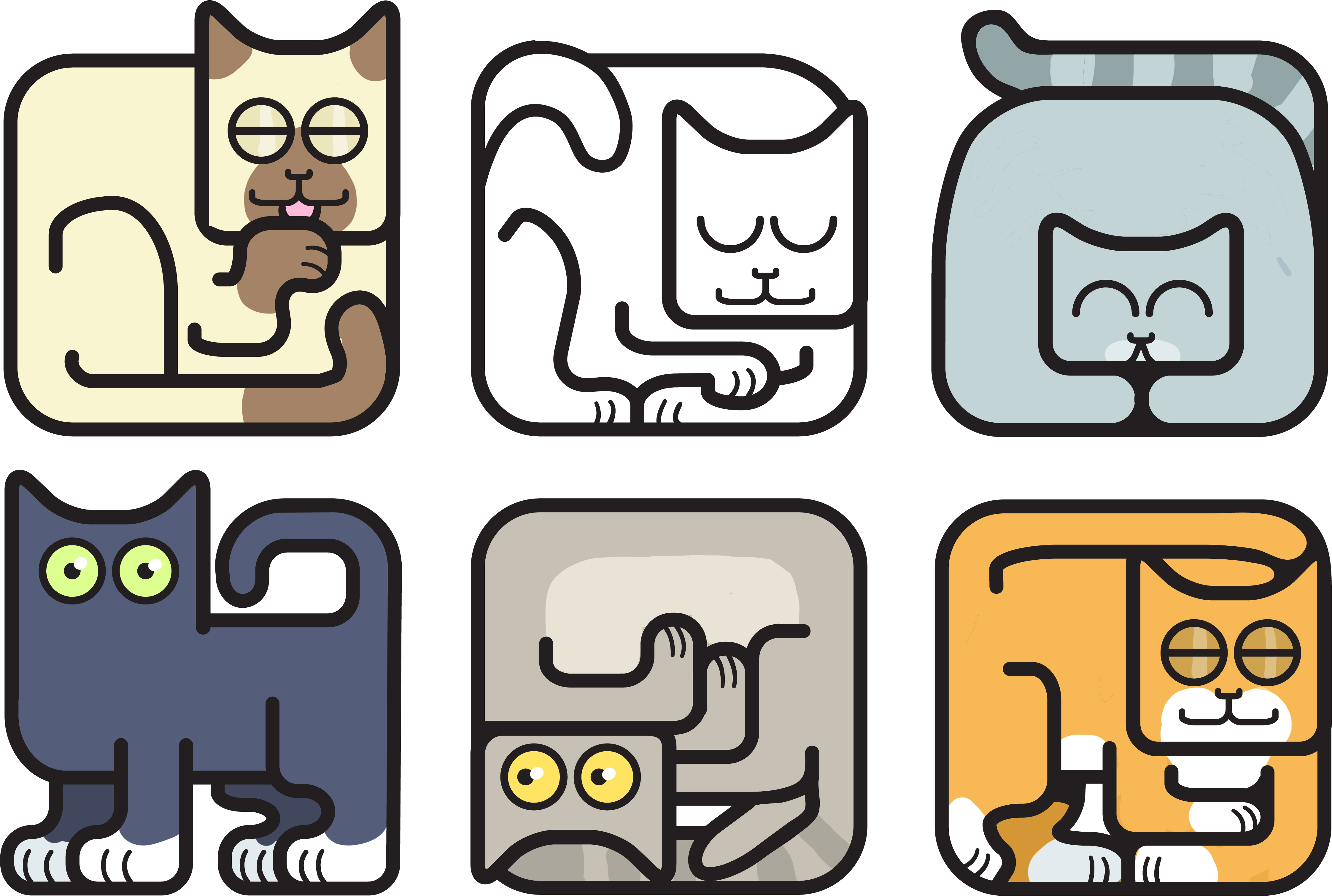 Share This - - Cat Clipart (4963x3508), Png Download