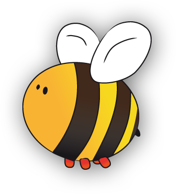 Buzz De Bij - Honeybee Clipart (799x899), Png Download