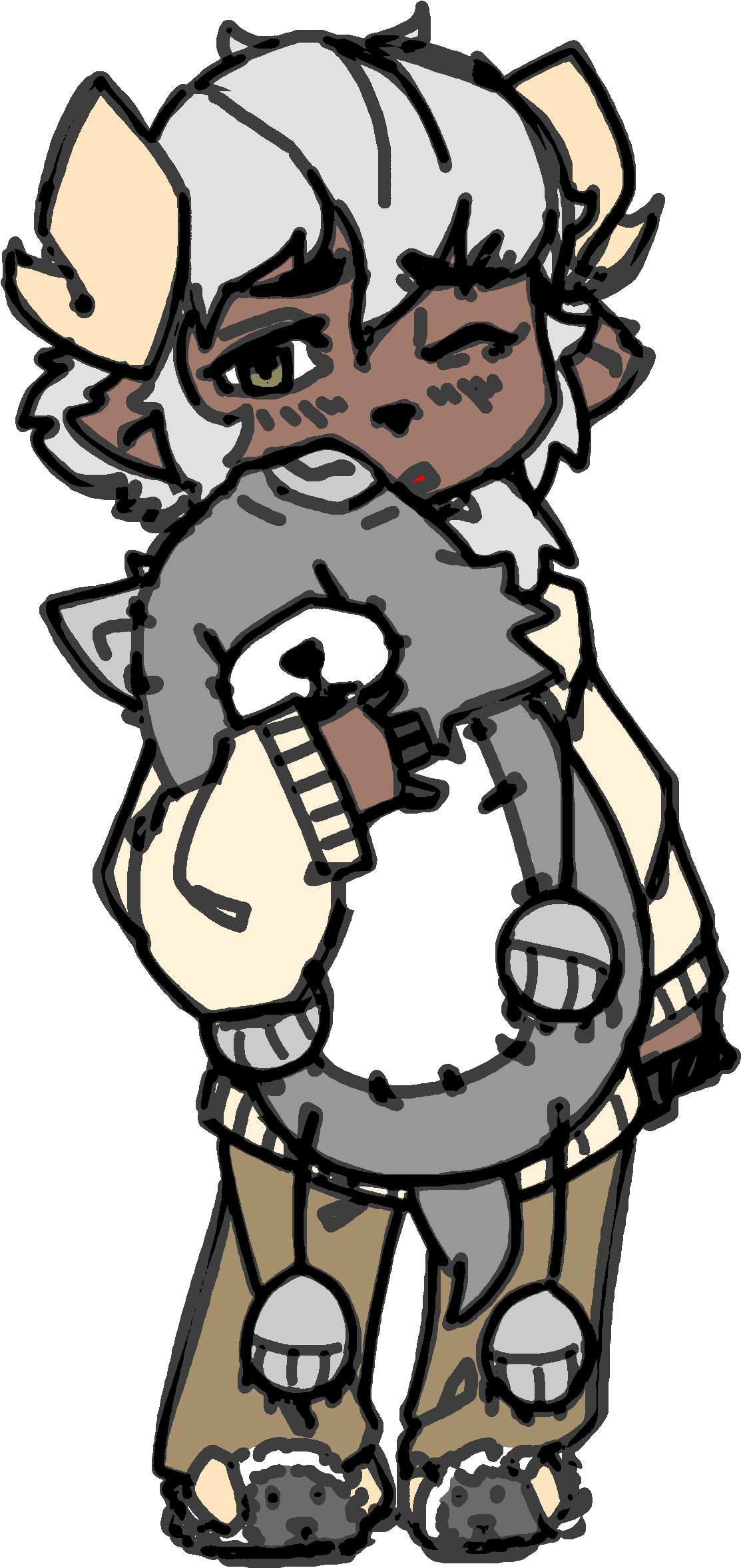 View Samegoogleiqdbsaucenao Sleepy Sheepy Colored , - Portable Network Graphics Clipart (1440x2427), Png Download