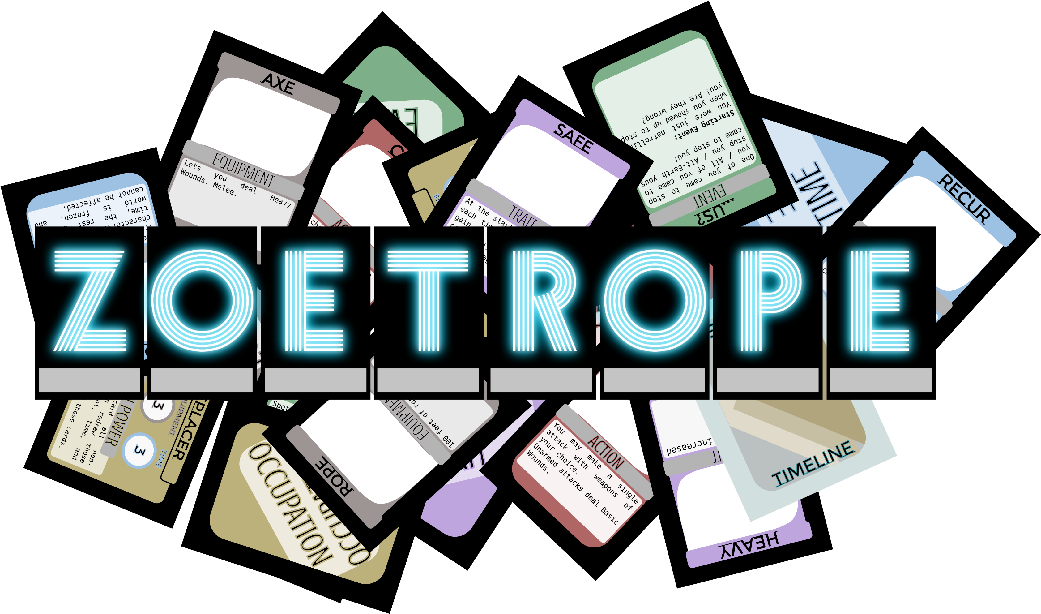 Zoetropeks - Graphic Design Clipart (3443x2044), Png Download