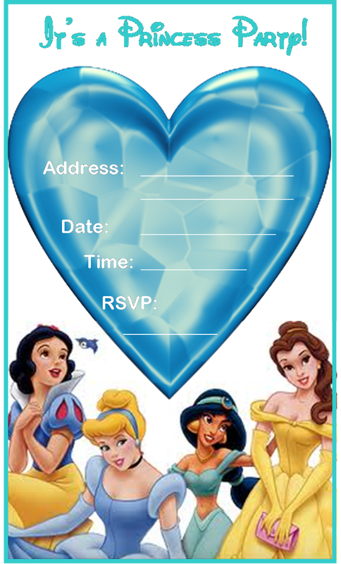 Free Disney Princess Party Ideas - Princess Calendar 2017 Printable Clipart (484x800), Png Download