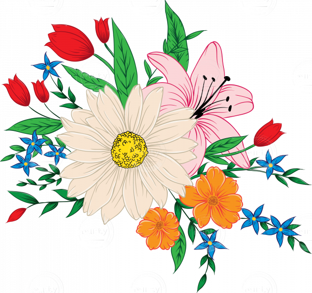 Flowers See More From This Artist Clipart (638x600), Png Download