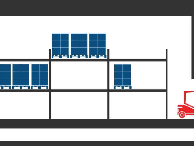 Warehouse Clipart One Story Building - Png Download (640x480), Png Download