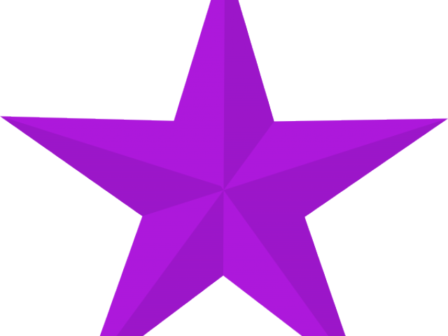 Purple Family Cliparts Free Download Clip Art - Pink Star Icon Png Transparent Png (640x480), Png Download