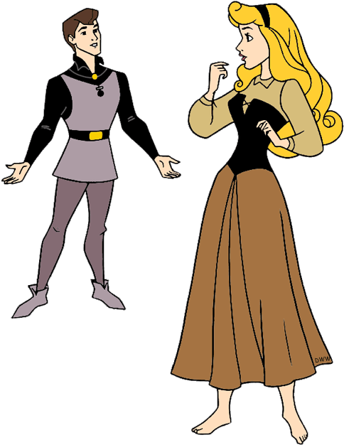 Aurora And Phillip Clip Art Disney Clip Art Galore - Prince Philip Disney Princess Aurora - Png Download (500x643), Png Download