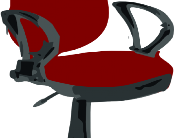 Armchair Clipart Empty Desk - Png Download (640x480), Png Download