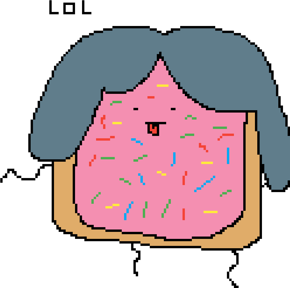 Poptop The Poptart Clipart (1125x1350), Png Download