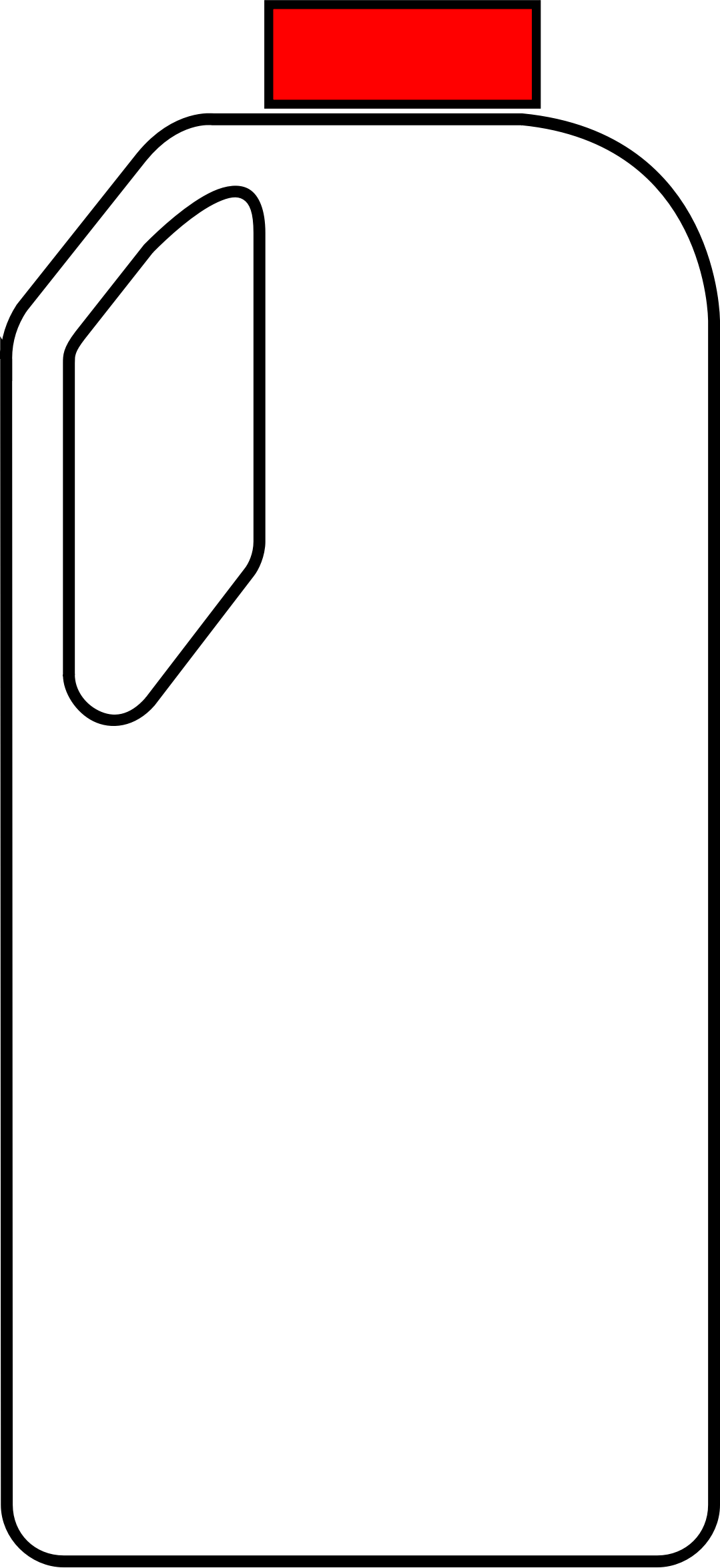 Clip Art Clipart Milk Clip Art - Water - Png Download (640x1280), Png Download