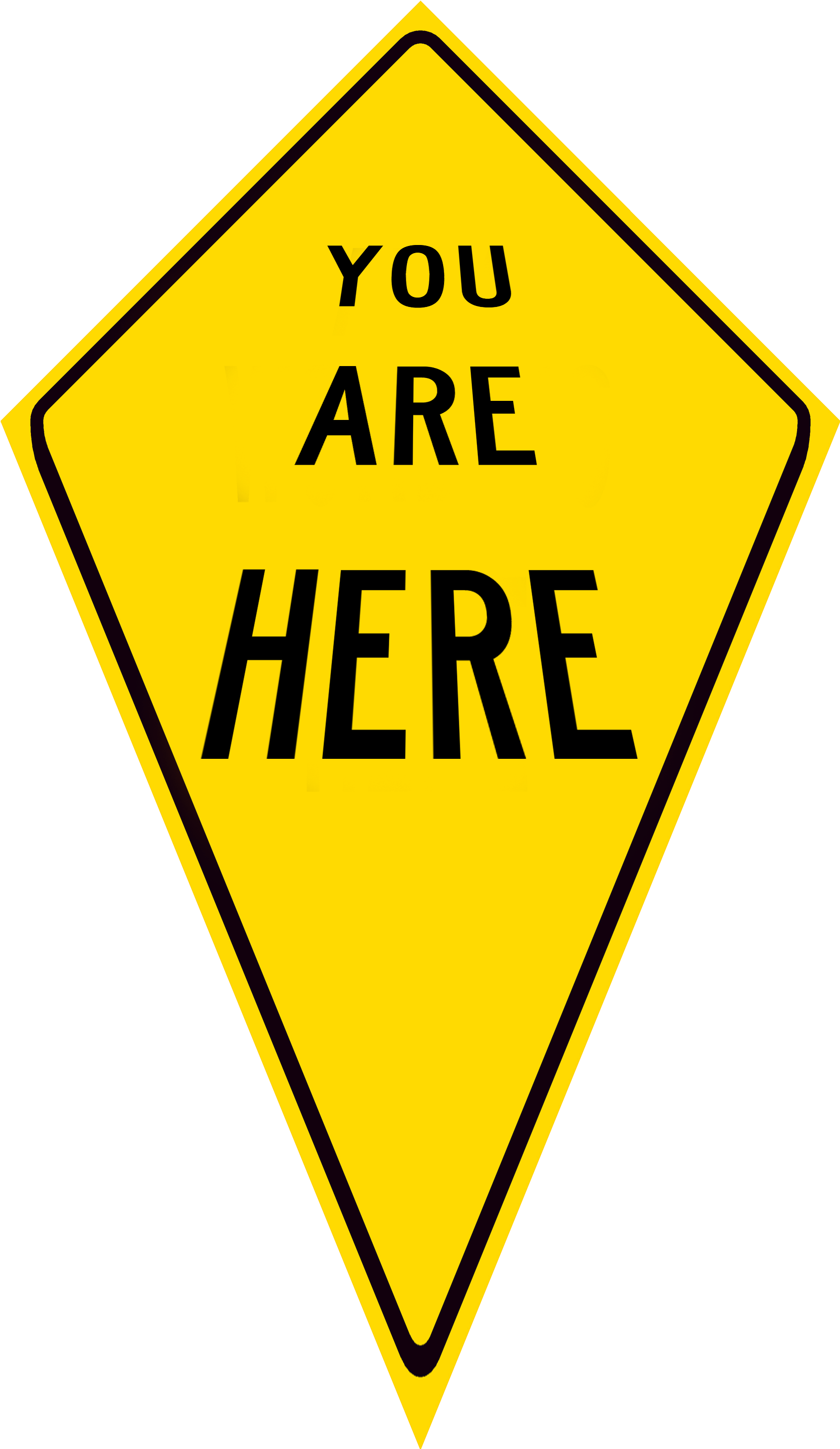 You Are Here Clipart - Png Download (1763x3040), Png Download