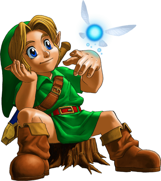 Young - Legend Of Zelda Ocarina Of Time Concept Art Clipart (533x600), Png Download