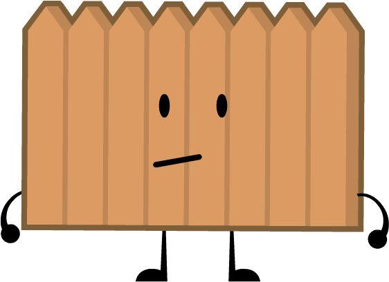 Picket Fence Clipart (561x642), Png Download