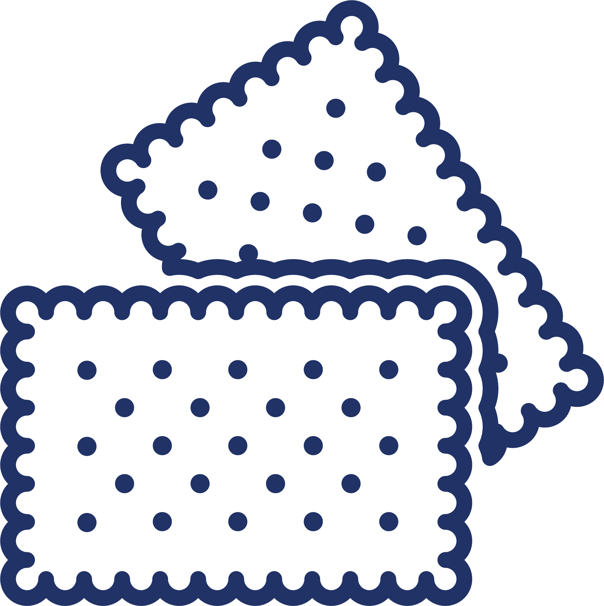 We'll Accept Crackers And Cheese Dips, Peanut Butter - Circle Clipart (1922x1926), Png Download