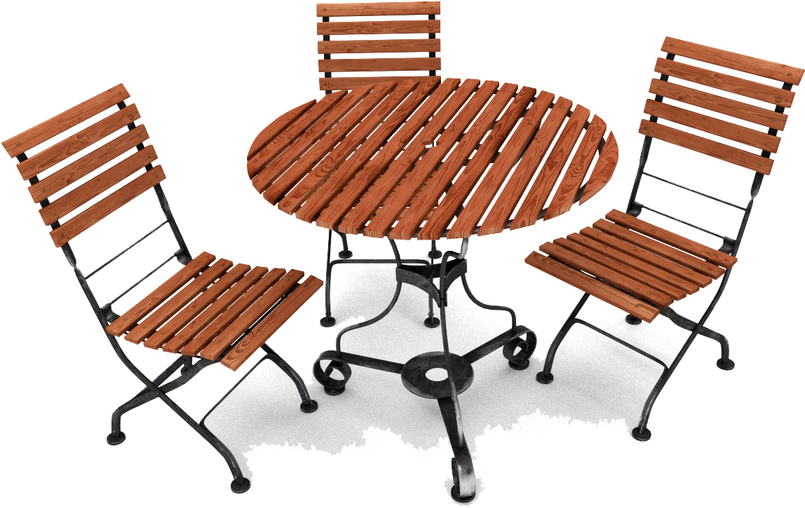Png Free Stock Garden Furniture Clipart - Outdoor Furniture Png Transparent Png (1200x1200), Png Download