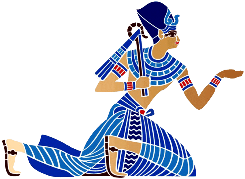 Free Png Pharaonic Drawings Png Images Transparent - Dibujos Egipcios Para Colorear Clipart (850x620), Png Download
