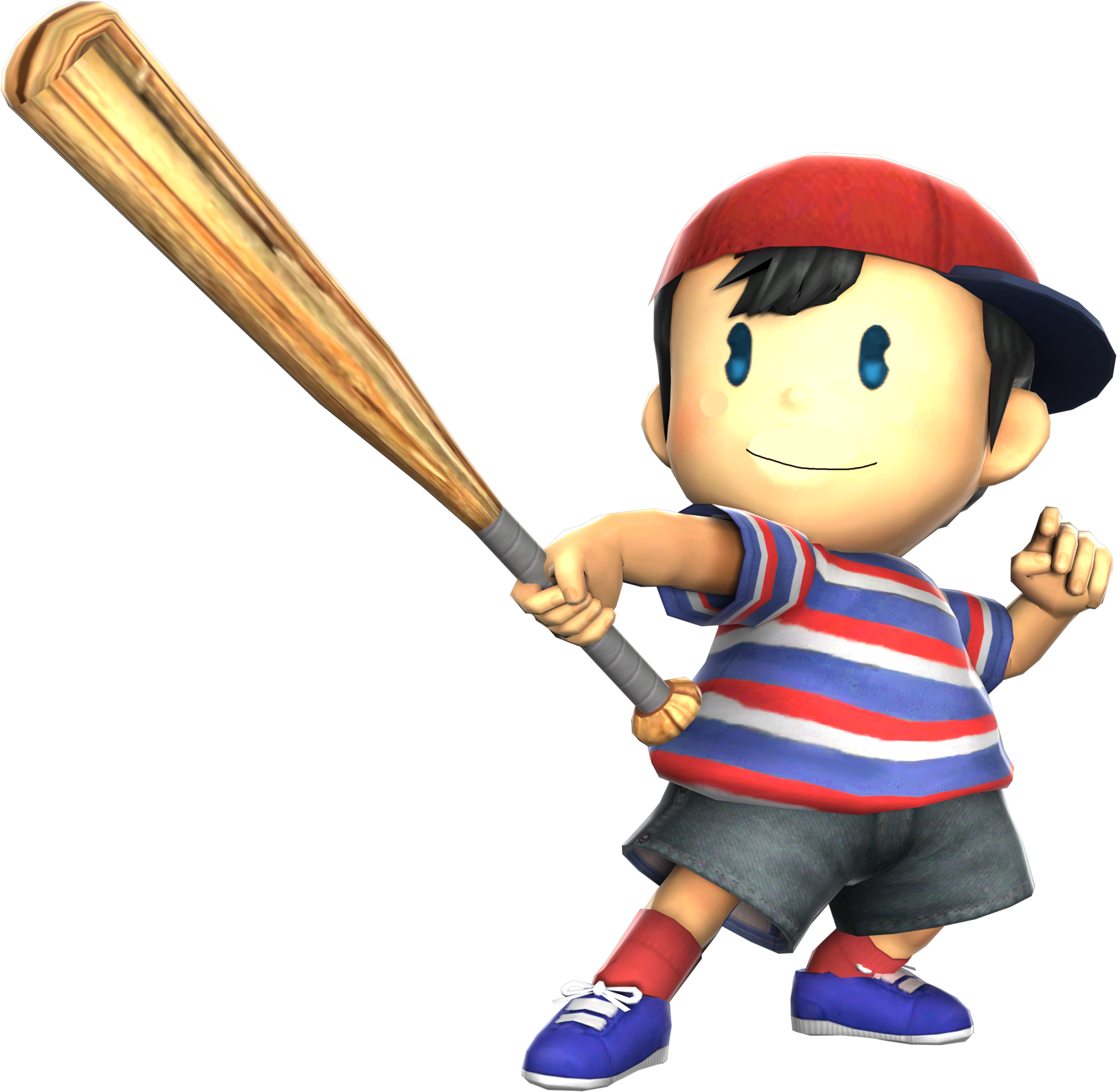 Nintennowlesscreepy - Ninten Super Smash Bros Clipart (2000x2000), Png Download