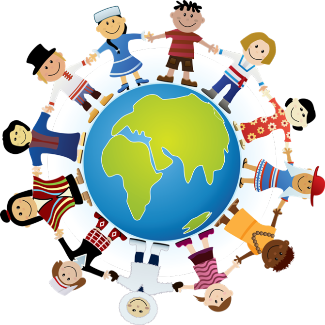 Documentos Nacionales E Internacionales Sobre Los Derechos - Abc's Around The World [book] Clipart (671x670), Png Download