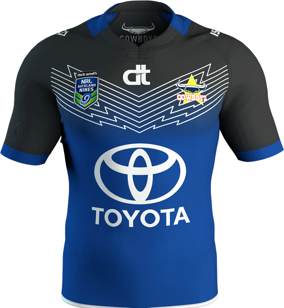 North Queensland Cowboys 2016 Nines Jersey - North Queensland Cowboys Womens Jersey Clipart (1024x1024), Png Download