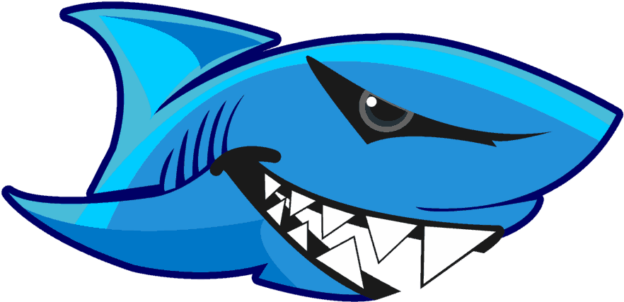 Shark Cage Diving Clipart (1000x1000), Png Download