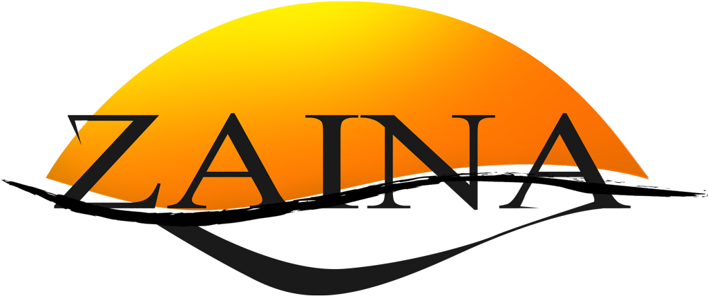 Logo Logo Logo Logo - Logo Zaina Clipart (1024x470), Png Download
