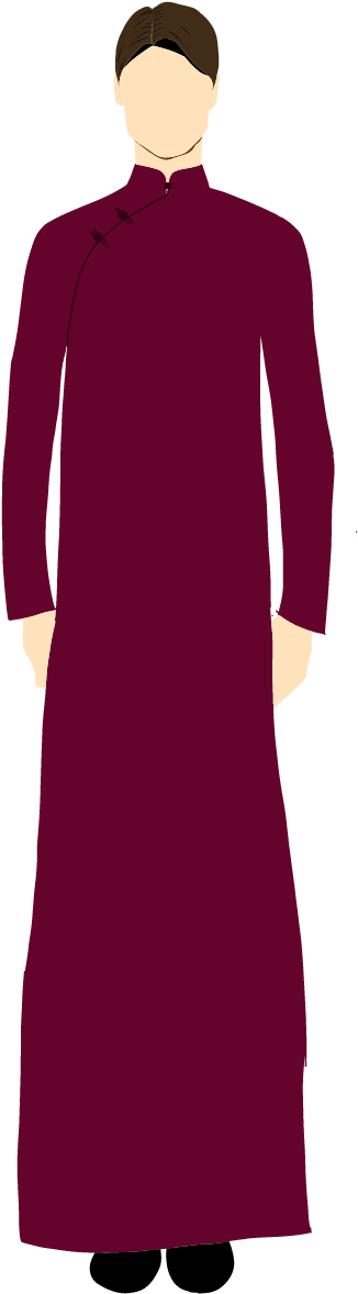 One Of The Most Popular Tunics Worn By Women In China Clipart (2432x1824), Png Download