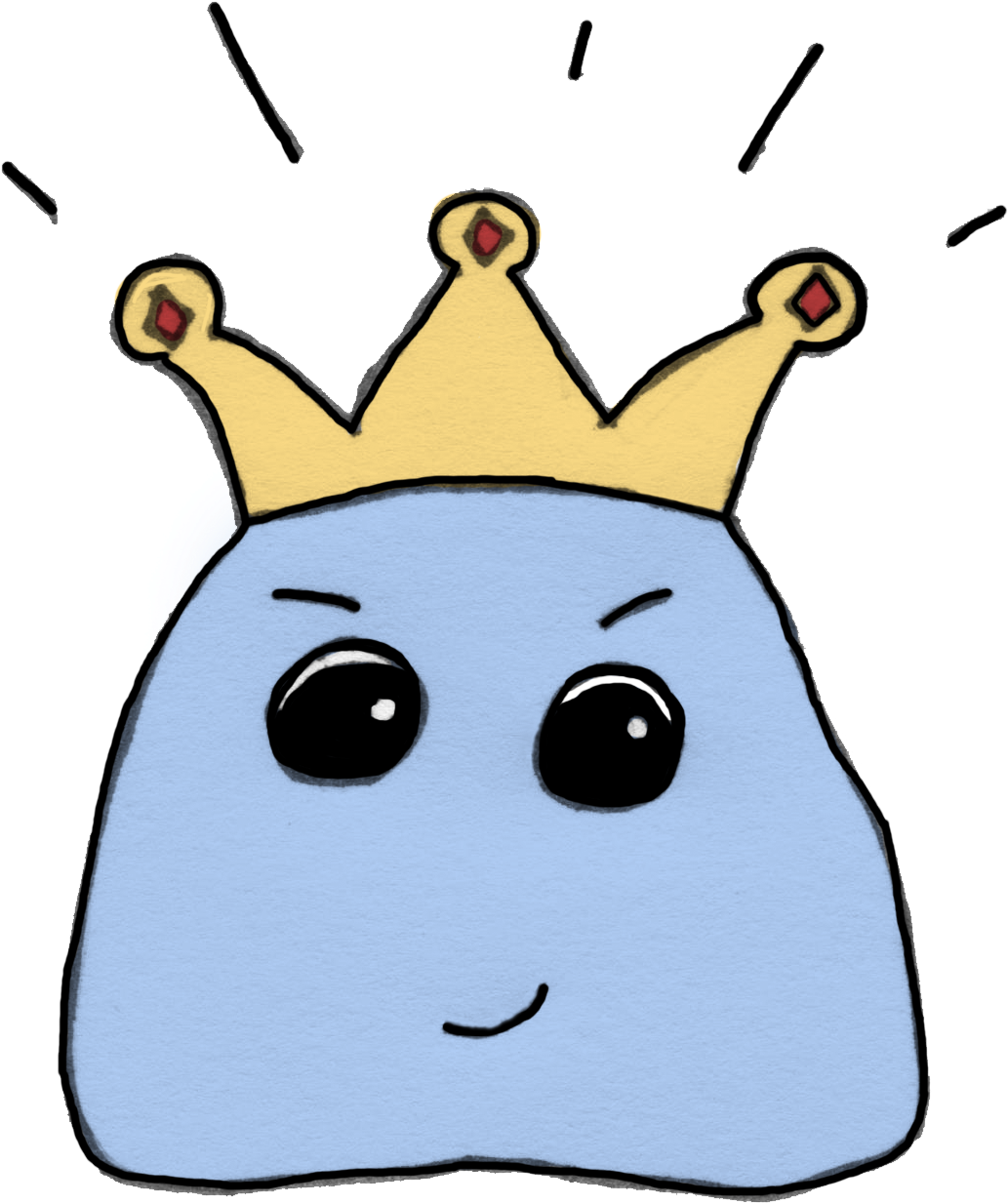 Trash Is King Clipart (1752x1752), Png Download