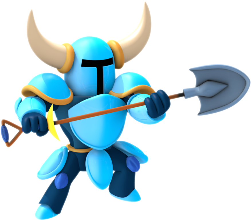 Ages /shovel Knight - Shovel Knight Smash Bros Clipart (894x894), Png Download