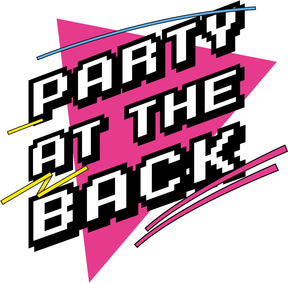 Party At The Back Your 80s Party & Wedding Band - Graphic Design Clipart (1140x1110), Png Download