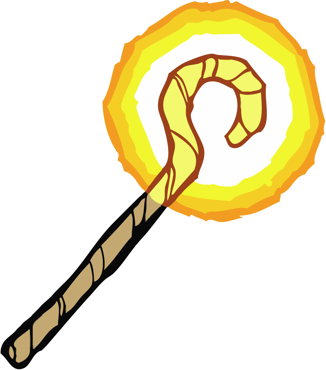 Source - Zelda Cane Of Pacci Clipart (1143x1299), Png Download
