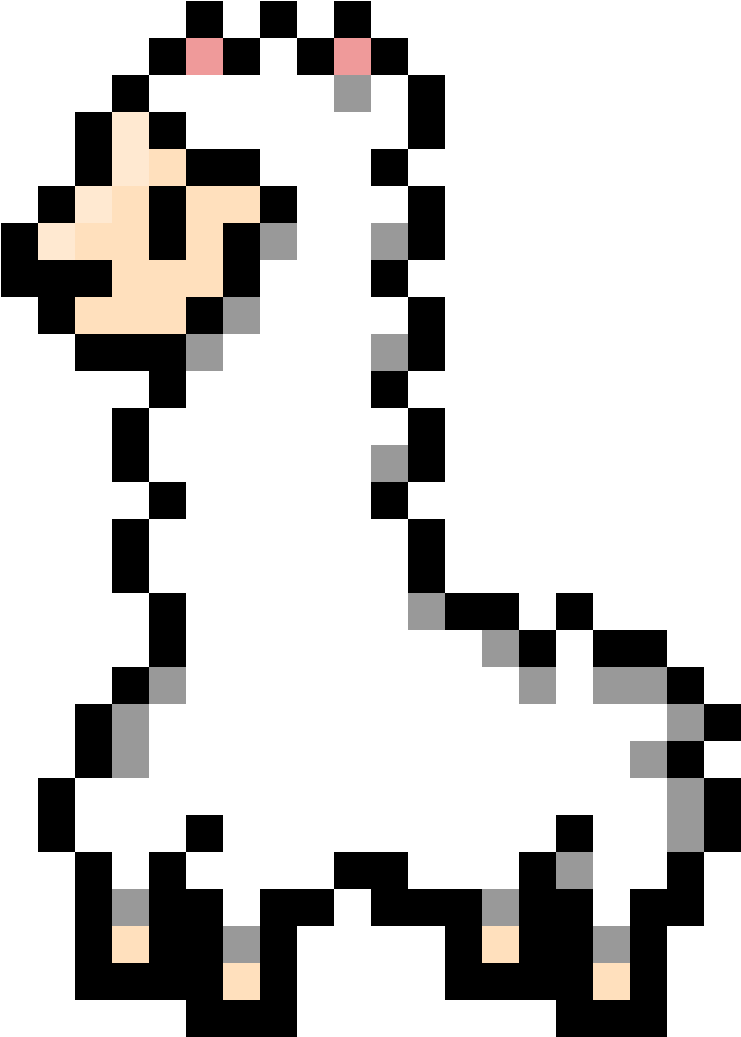 Alpaca Clipart (1184x1184), Png Download