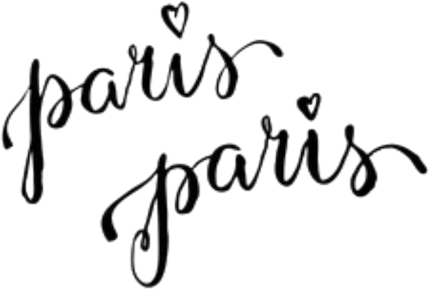 Paris Words Clipart (905x758), Png Download