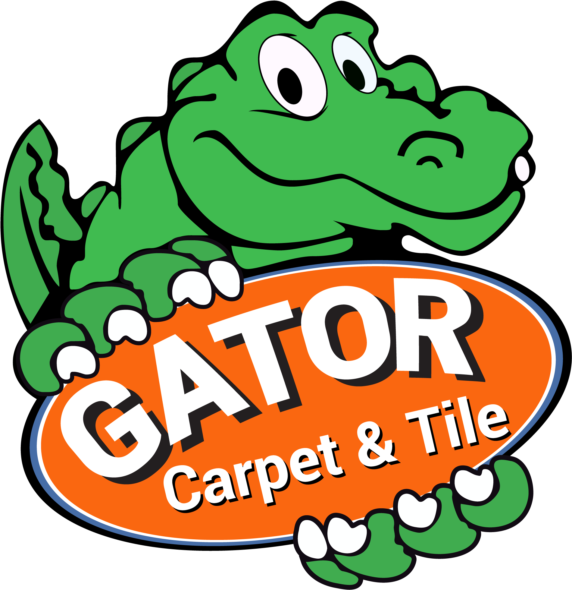 Gator Carpet & Tile Logo - Logo Clipart (2000x2000), Png Download